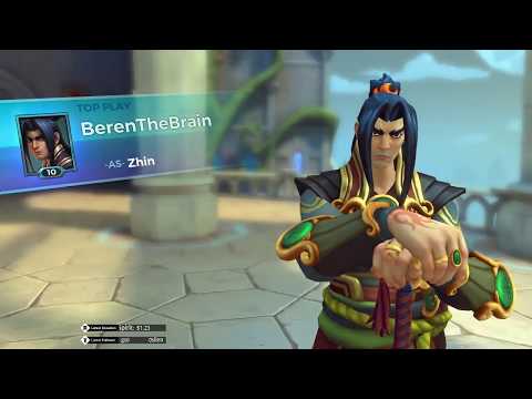 PALADINS. Zhin SPIN TO WIN. CRAZY DAMAGE. MANY KILLS.