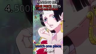 ranking best one piece edits part 14