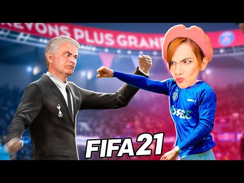 PHERE THE QUEEN MINACCIA E PICCHIA IL SUO ALLENATORE! - FIFA 21