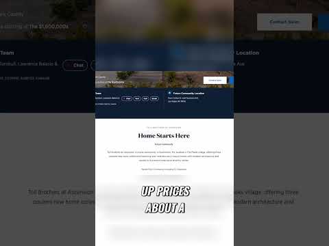 Pricing Update for Ascension New Construction Homes in Summerlin #summerlinnv #ascension