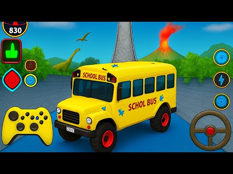 Impossible Bus Mega Ramp Crazy Racing, Bus Stunts Impossible Tracks - Android Gameplay