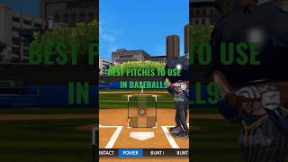 The SIX Best Pitch Types To Use In Baseball9 #imaxxplays #shorts #baseball9