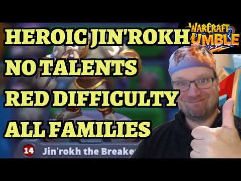 HEROIC Jin'rokh the Breaker Stranglethorn Vale Campaign Guide - Warcraft Rumble