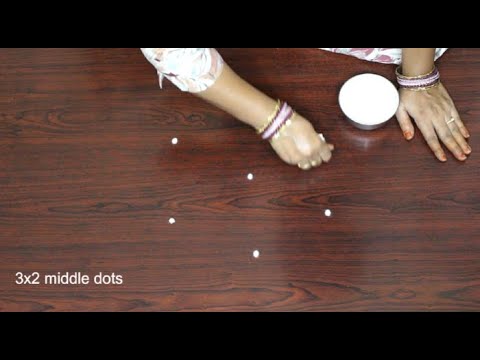 Festival rangoli designs🌸Great Indian Rangoli🌸Simple muggulu at home🌸Daily rangoli for Friday