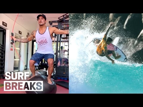 Gabriel Medina's INSANE Pre-Season Workout Routine! | SURF BREAKS