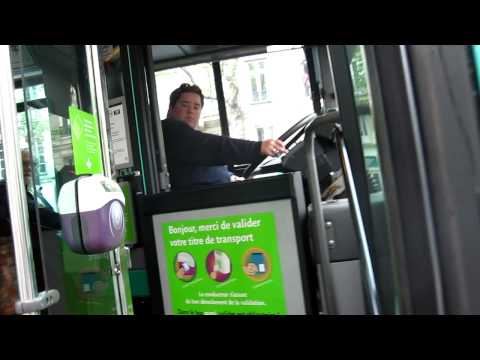 Taking the # 29 bus, Paris, France MVI_0340.MOV