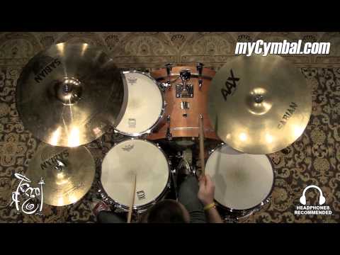 Used Sabian 20" AAX Stage Ride Cymbal - 2558g (U22012X-1081715L)