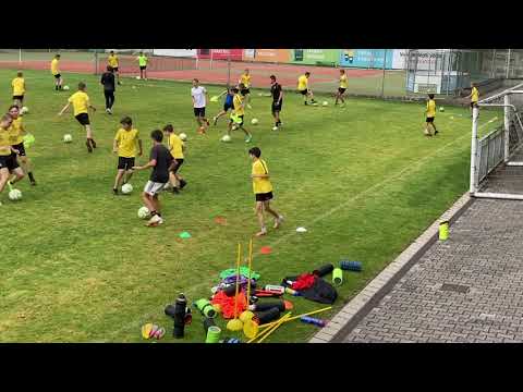 Tréninková jednotka - FK Admira Praha U15 - Soustředění Český Dub