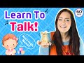 First Sentences For Toddlers | Play, Sing & Learn to Talk | Baby's First Words |  Learning Video