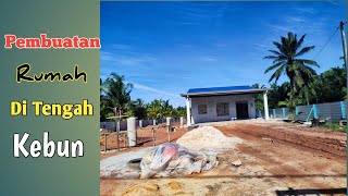 Suasana tinggal Di Tengah Kebun || Model rumah kebun