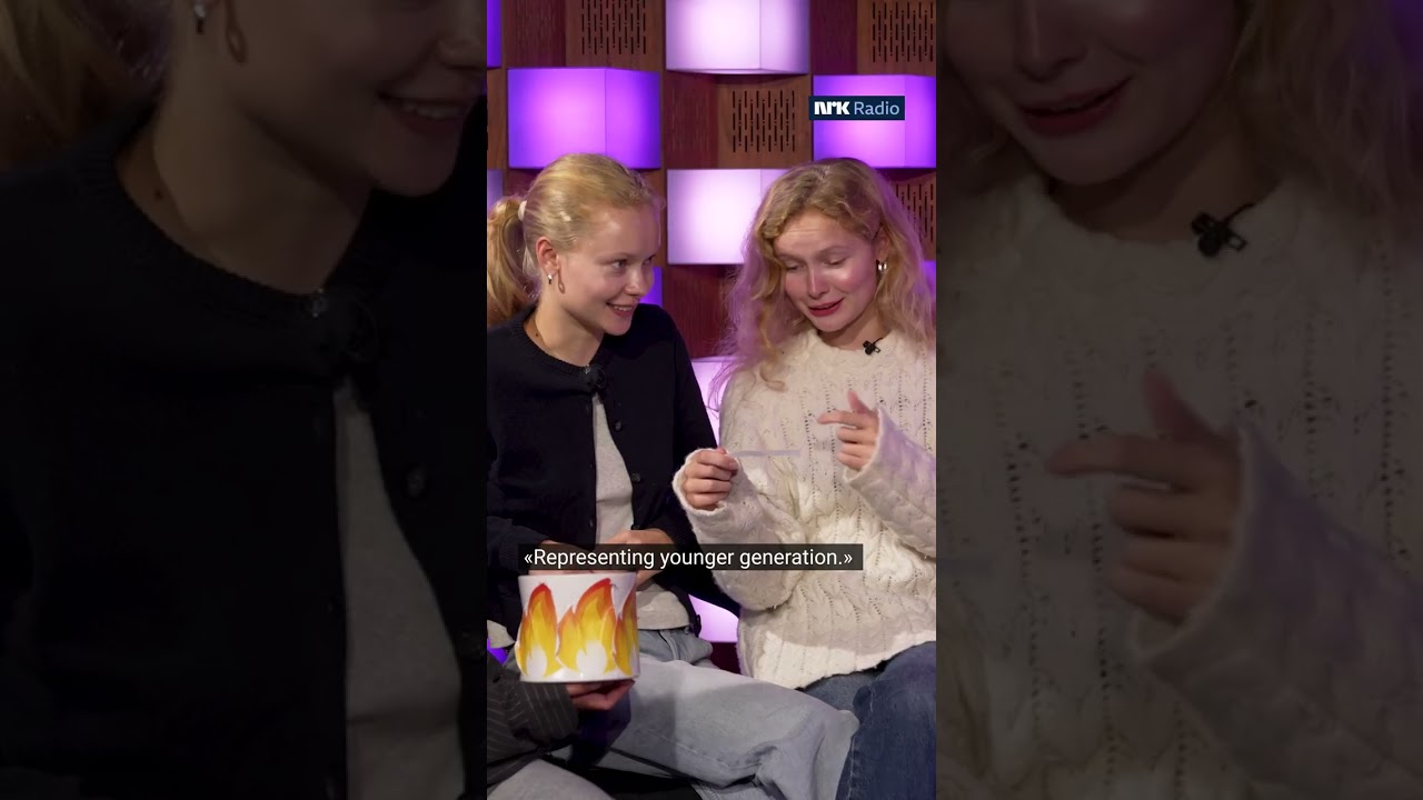 Idunn og Sofie Vollan blir grilla🔥 Hør «StudioP3» i appen #nrkradio #nrk #podcast #shorts