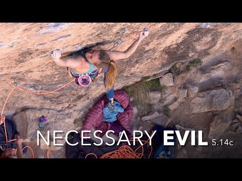 Michaela Kiersch | Necessary Evil 5.14c | First Female Ascent