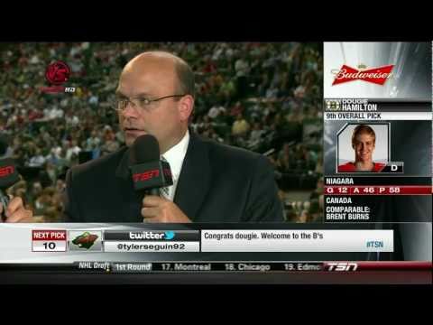 Bruins draft Dougie Hamilton 9th in 2011