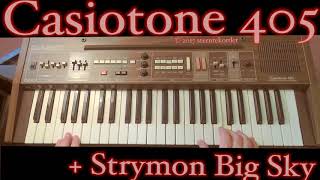 Video thumbnail for Casiotone 405 + Strymon Big Sky Chorale by sternrekorder
