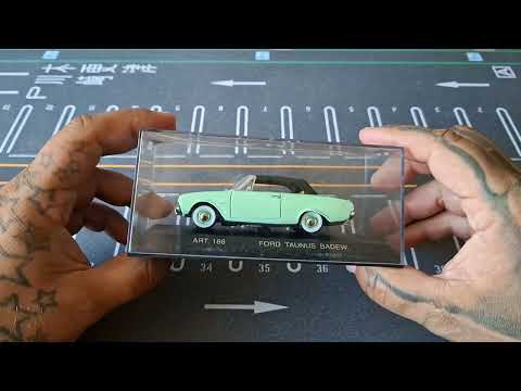 Thumbnail for 1:43 Detail Cars 1960 Ford Taunus Badew Soft Top by 1960 Ford