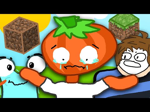 Pommes, Schnecken und Paluten weint 「Minecraft: Master Builders」