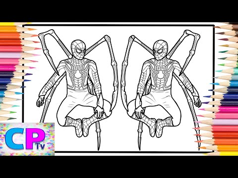 Iron Spider Coloring Pages/Two Iron Spiders Coloring/Rodsyk - Energy [COPYRIGHT FREE]