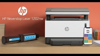 HP Neverstop MFP 1202nw Laserdrucker Test Deutsch Google Cloud Drive Print Printer