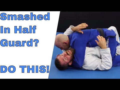 How To Stop Getting Smashed in Half Guard Bottom