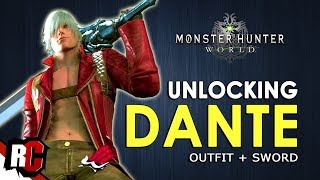 How To Get The Devil May Cry Gear In Monster Hunter World