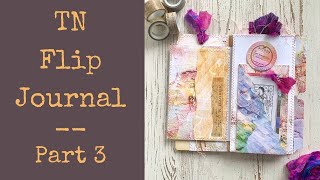 Step by Step Tutorial - Traveler's Notebook Flip Journal - Part 3