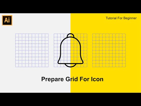 How to Make Grid For Icon - Adobe Illustrator Tutorial