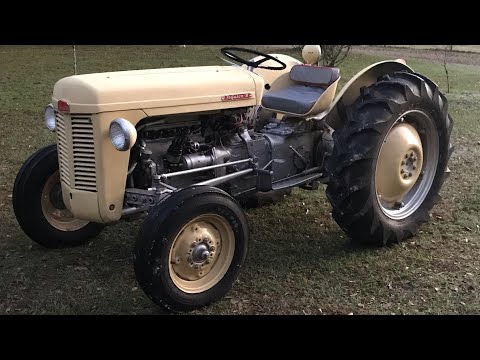 Full restoration of the 1956 Ferguson 35
