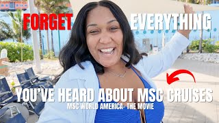 Is MSC WORLD AMERICA The BEST Megaship For Solo Travelers - The Movie