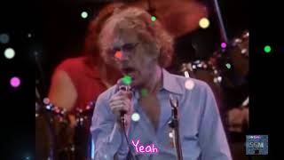 Warren Zevon live  &quot;A Certain Girl&quot; with lyrics on screen