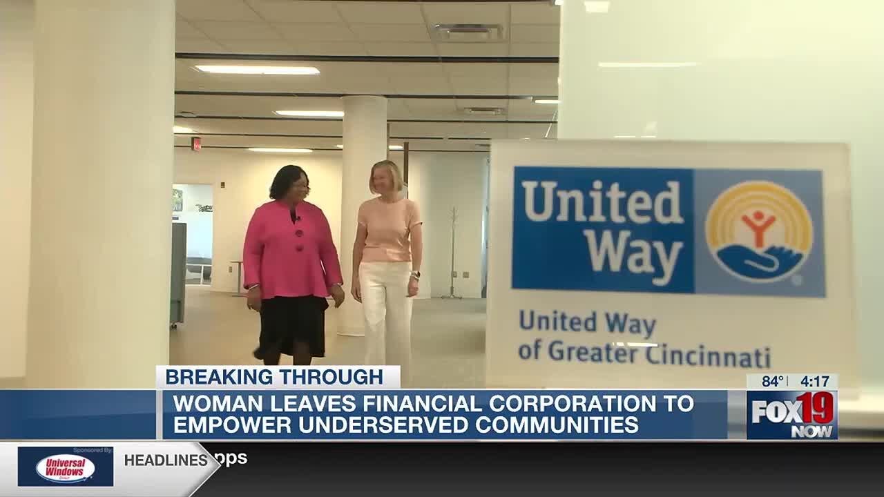 Breaking Through: Woman leaves financial corporation to empower underserved communities