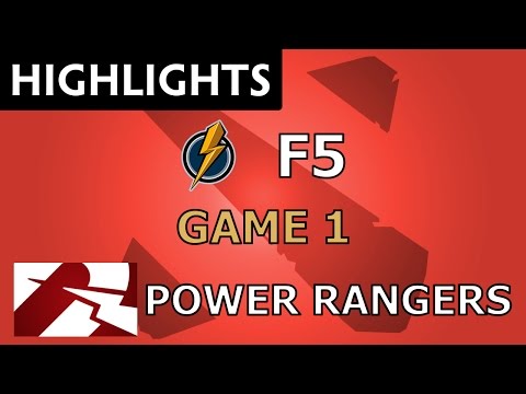 Fantastic.Five' vs Power Rangers [Game 1] WellPlay Invitational by VitalBet - Dota Highlights