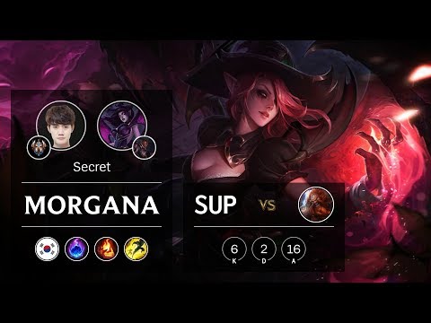 Morgana Support vs Gragas - KR Challenger Patch 9.17