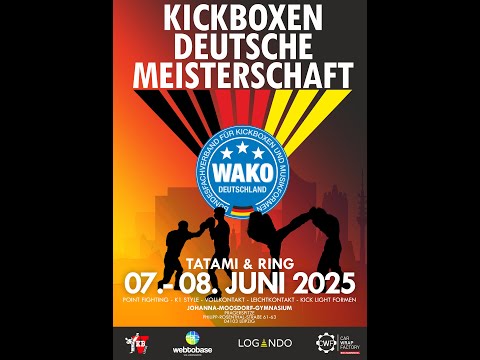 Deutsche Meisterschaft 2025 - Jugend Junioren - Kickboxen - Tatami 4 - Light Contact & Kick-Light