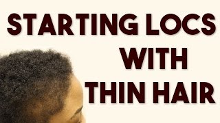 Starting Locs on Fine Hair or Thin Hair