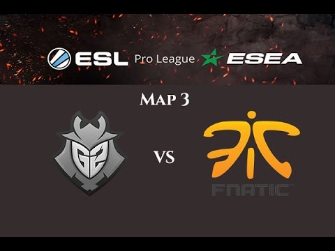 G2 Kinguin vs Fnatic CS:GO ESL Pro League Finals [14/5/16] [Train] Map3 BO3
