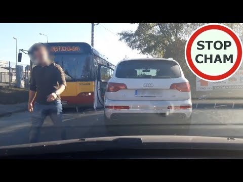 Agresja na drodze zakończona kolizją 
