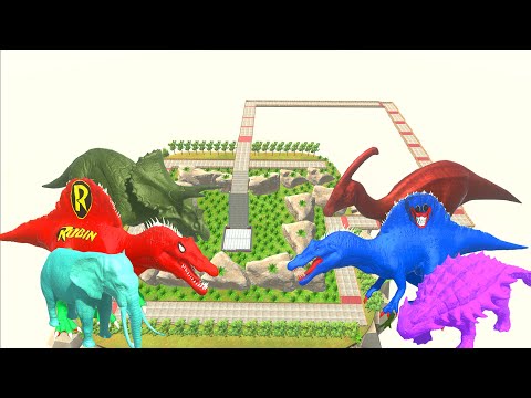 Colored All Units Death Climb Tour | Animal Revolt Battle Simulator