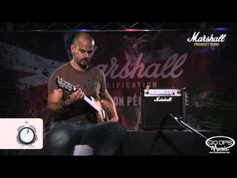 Marshall Amps MG15CFX 15 Watt Combo Demonstration w Chris George