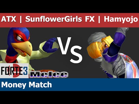 Forte 3 Melee - ATX | SunflowerGirls (Falco) vs FX | Hamyojo (Sheik) - Money Match