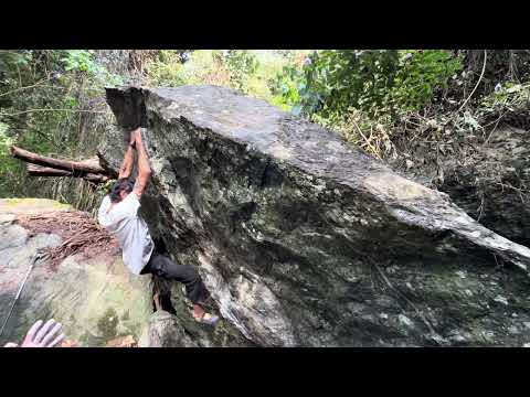 boulder pupunha, face norte, são bento do sapucaí 