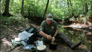 CANTEEN CUP Lunch at Creek and unboxing package from my friend Phillip Swiss Army Mess Kit