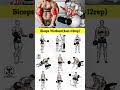 Biceps Workout Biceps Workout With Dumbbells Biceps Best Bicep Workout Biceps Bicepworkout