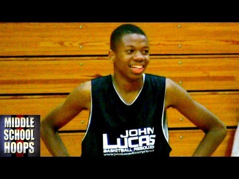 Michael Barber has CRAZY POTENTIAL - 6'5 8th Grader - Class of 2018 MBA Hoops