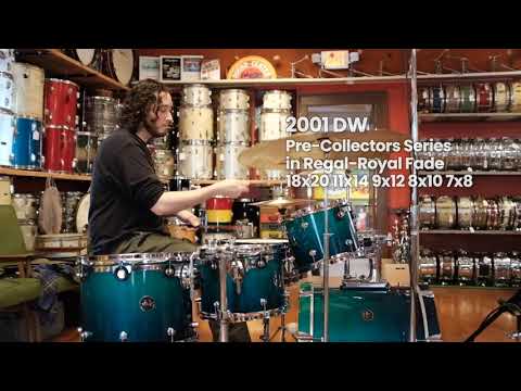 2001 DW Pre-Collectors Series with Noble & Cooley Walnut Series Snare