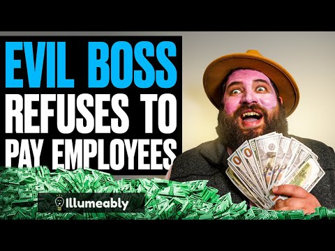 EVIL BOSS REFUSES To PAY EMPLOYEES, He Lives To Regret It | Illumeably