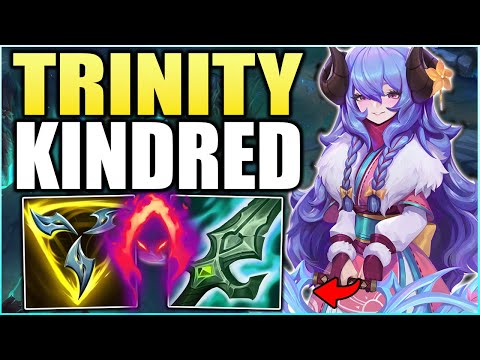 Is Trinity Kindred Actually A MASSIVE DPS Machine?! (OnHit Fighter Kindred) - League Of Legends