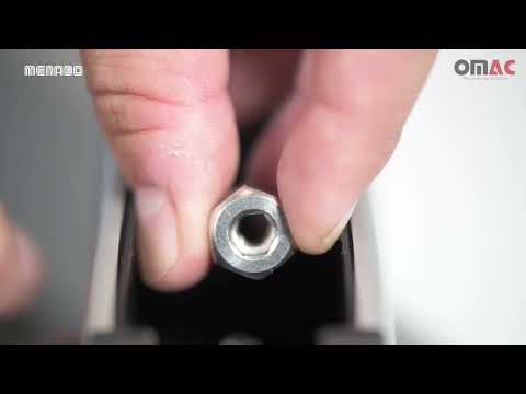 MENABO YELO 23.6 Inches Ski Rack Snowboard Carriers Top Holder Roof Rack Lockable