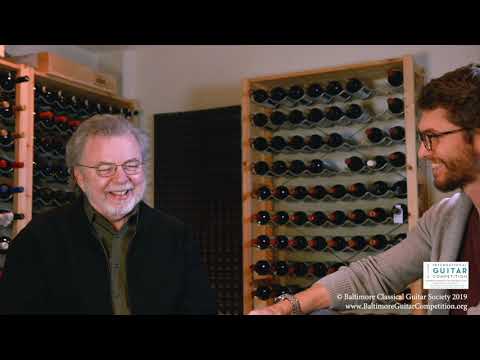 Thomas Viloteau interviews Manuel Barrueco about Baltimore International Guitar Competition (BIGC)