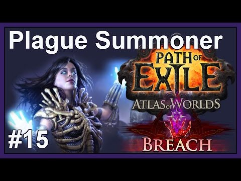 Mines & Hybrid Plans - #15 - Plague Summoner - Let's play: Path of Exile (Hardcore SSF v2.5 Breach)