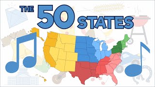 50 States and Capitals Song